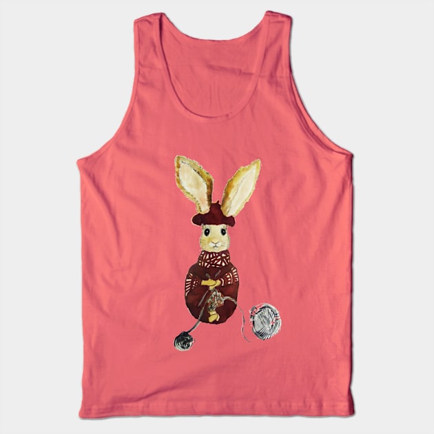 Hare Tank Top by Kuhtina